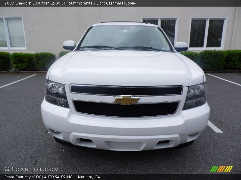 Summit White / Light Cashmere/Ebony 2007 Chevrolet Suburban 1500 LT