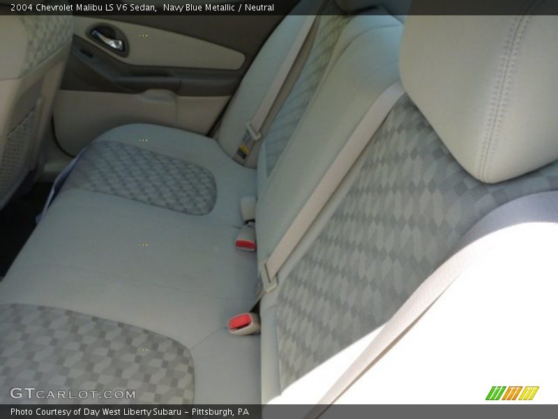 Navy Blue Metallic / Neutral 2004 Chevrolet Malibu LS V6 Sedan