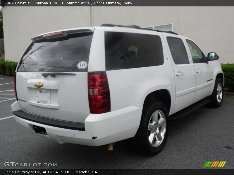 Summit White / Light Cashmere/Ebony 2007 Chevrolet Suburban 1500 LT
