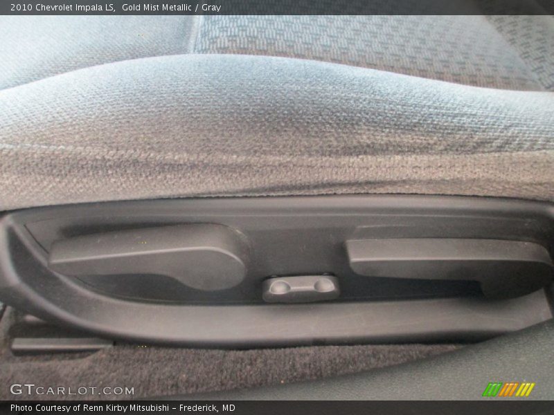 Gold Mist Metallic / Gray 2010 Chevrolet Impala LS