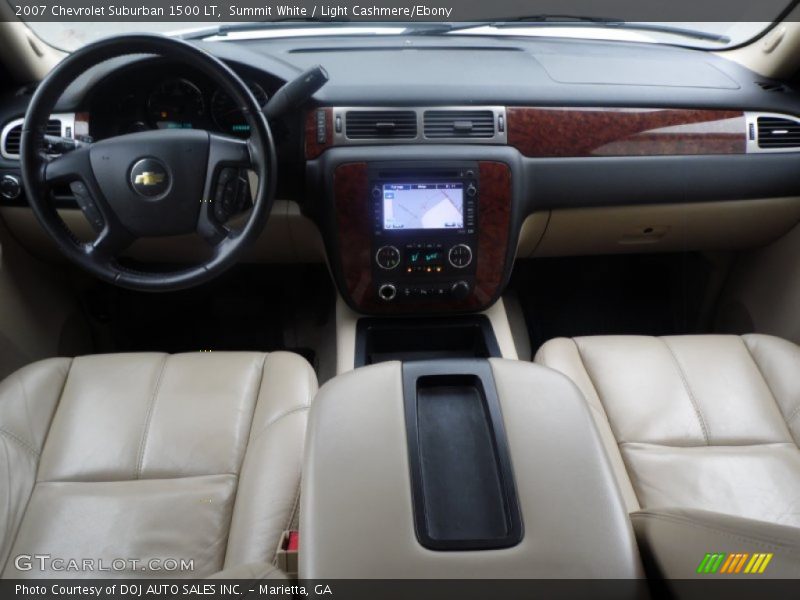 Summit White / Light Cashmere/Ebony 2007 Chevrolet Suburban 1500 LT