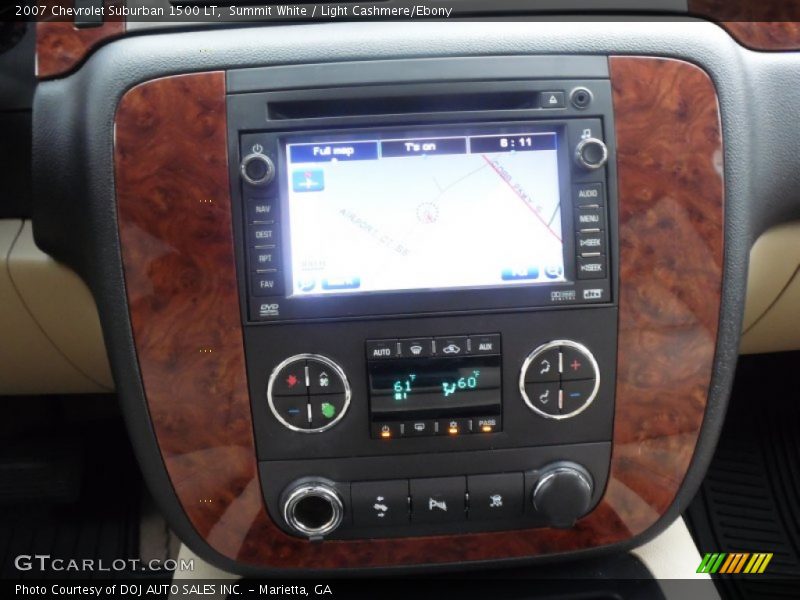 Summit White / Light Cashmere/Ebony 2007 Chevrolet Suburban 1500 LT