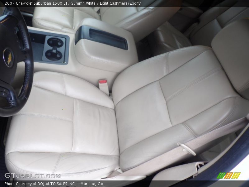 Summit White / Light Cashmere/Ebony 2007 Chevrolet Suburban 1500 LT
