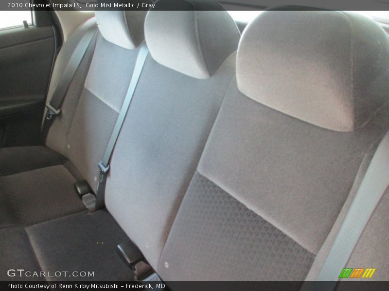 Gold Mist Metallic / Gray 2010 Chevrolet Impala LS