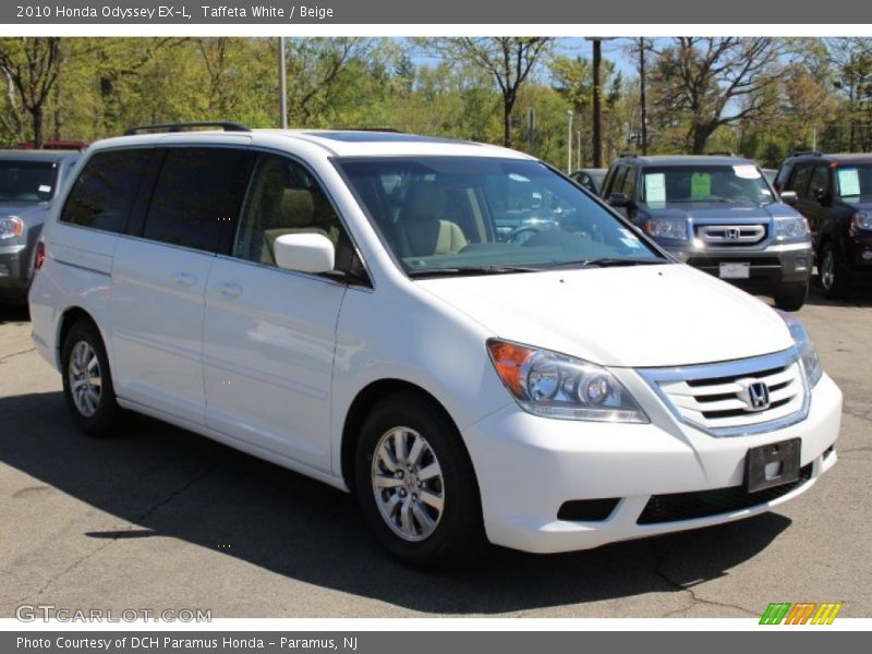 Taffeta White / Beige 2010 Honda Odyssey EX-L