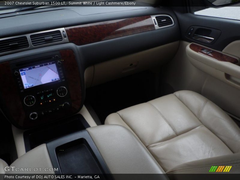 Summit White / Light Cashmere/Ebony 2007 Chevrolet Suburban 1500 LT