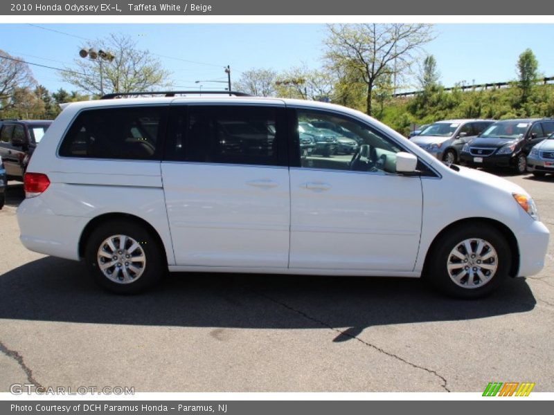 Taffeta White / Beige 2010 Honda Odyssey EX-L