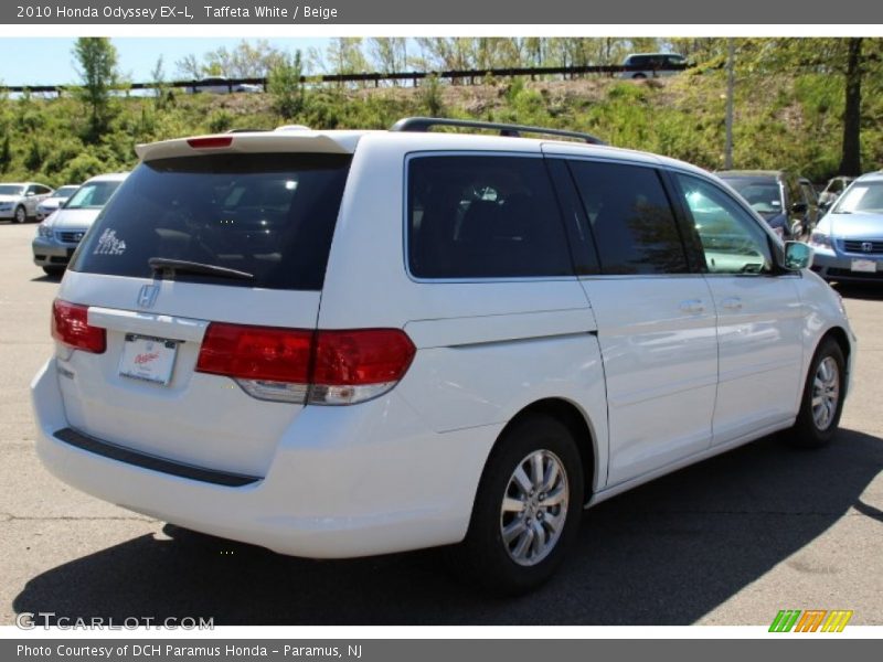 Taffeta White / Beige 2010 Honda Odyssey EX-L
