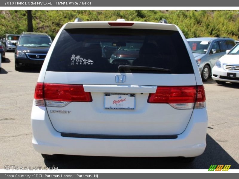 Taffeta White / Beige 2010 Honda Odyssey EX-L