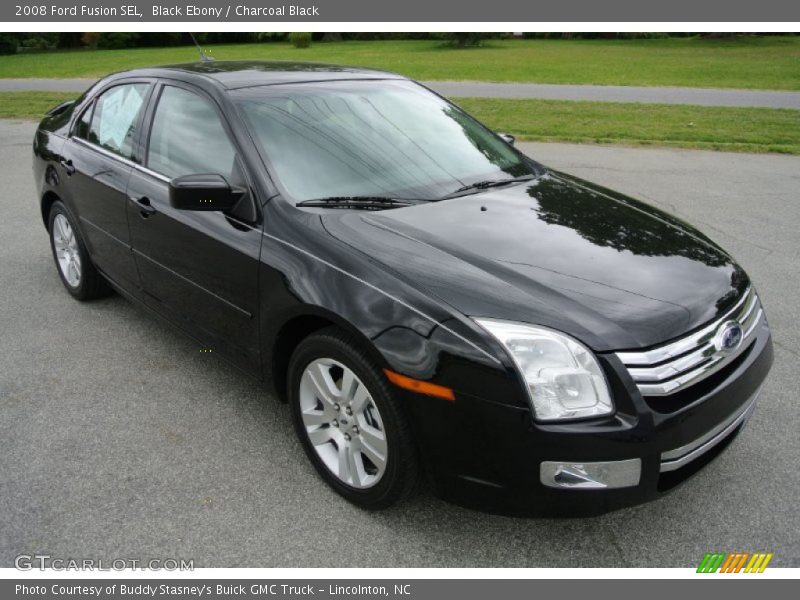 Black Ebony / Charcoal Black 2008 Ford Fusion SEL