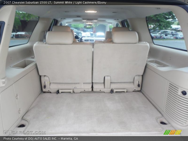 Summit White / Light Cashmere/Ebony 2007 Chevrolet Suburban 1500 LT