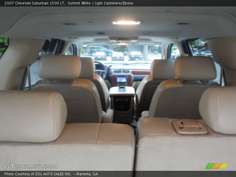 Summit White / Light Cashmere/Ebony 2007 Chevrolet Suburban 1500 LT