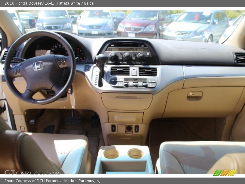 Taffeta White / Beige 2010 Honda Odyssey EX-L