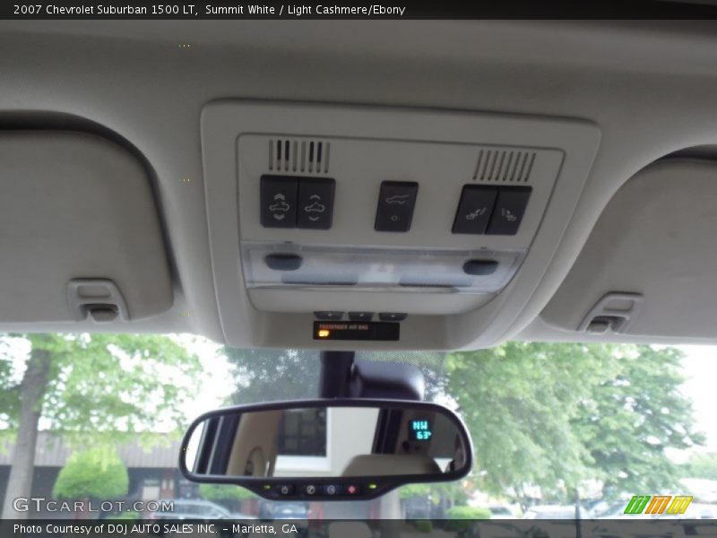 Summit White / Light Cashmere/Ebony 2007 Chevrolet Suburban 1500 LT