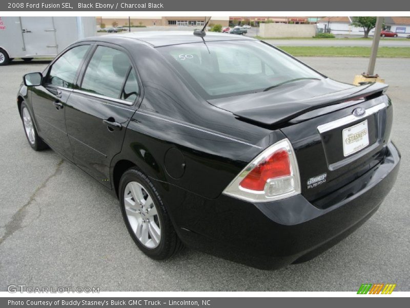 Black Ebony / Charcoal Black 2008 Ford Fusion SEL