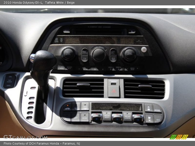 Taffeta White / Beige 2010 Honda Odyssey EX-L