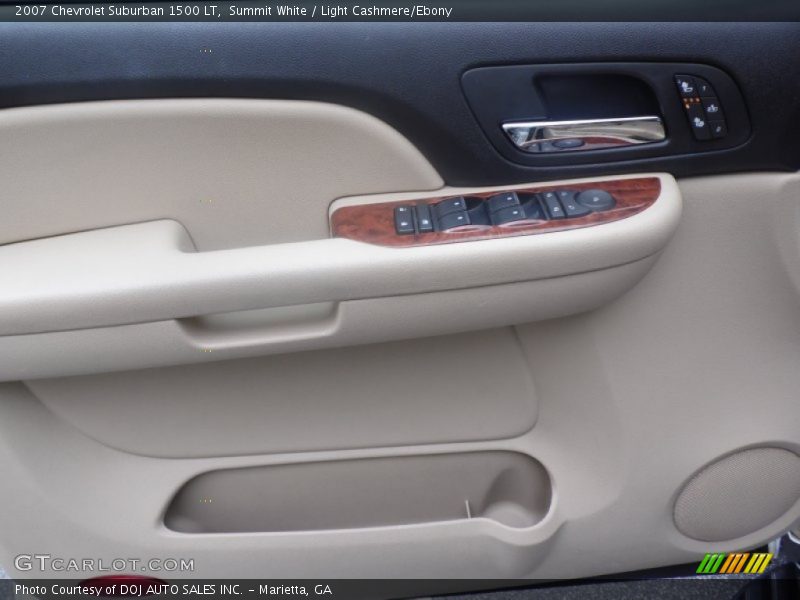 Summit White / Light Cashmere/Ebony 2007 Chevrolet Suburban 1500 LT