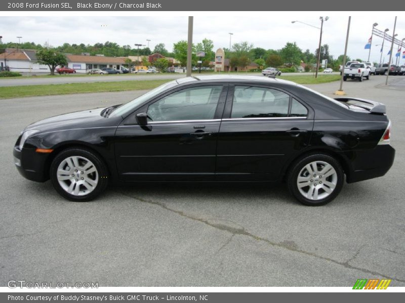 Black Ebony / Charcoal Black 2008 Ford Fusion SEL