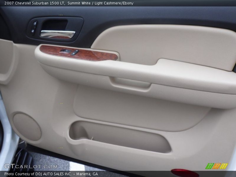Summit White / Light Cashmere/Ebony 2007 Chevrolet Suburban 1500 LT