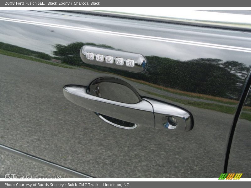 Black Ebony / Charcoal Black 2008 Ford Fusion SEL