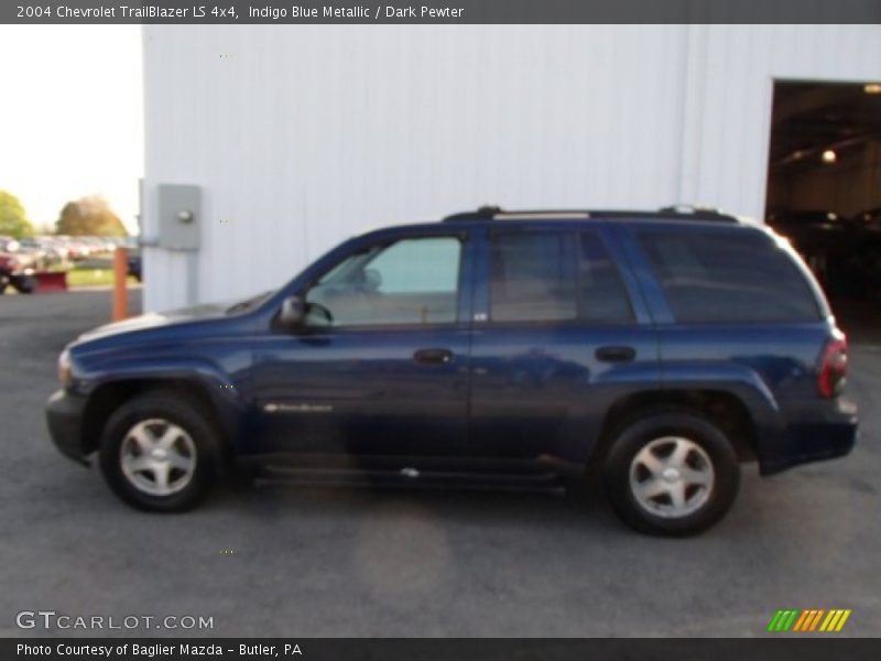 Indigo Blue Metallic / Dark Pewter 2004 Chevrolet TrailBlazer LS 4x4