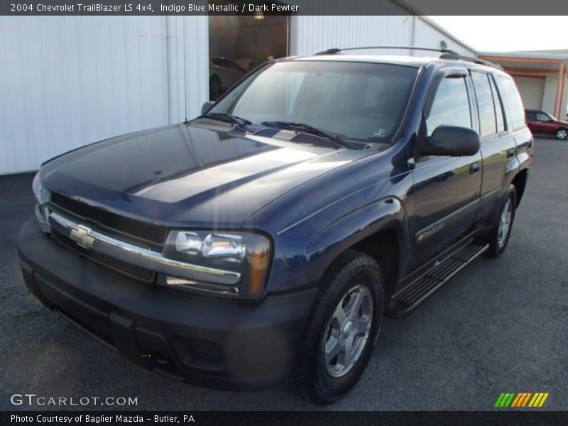 Indigo Blue Metallic / Dark Pewter 2004 Chevrolet TrailBlazer LS 4x4