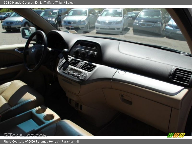 Taffeta White / Beige 2010 Honda Odyssey EX-L