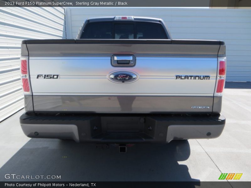 Sterling Gray Metallic / Black 2013 Ford F150 Platinum SuperCrew