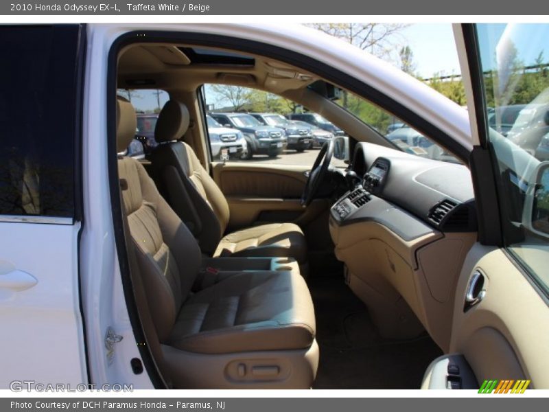 Taffeta White / Beige 2010 Honda Odyssey EX-L
