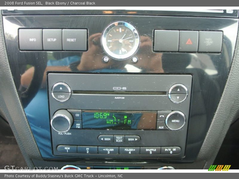 Black Ebony / Charcoal Black 2008 Ford Fusion SEL