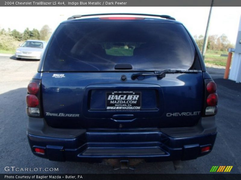 Indigo Blue Metallic / Dark Pewter 2004 Chevrolet TrailBlazer LS 4x4