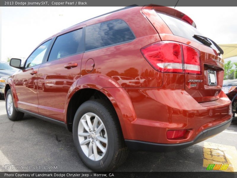 Copper Pearl / Black 2013 Dodge Journey SXT