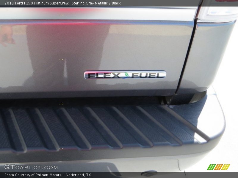 Sterling Gray Metallic / Black 2013 Ford F150 Platinum SuperCrew