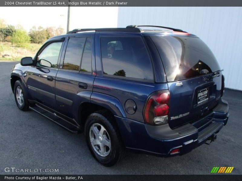 Indigo Blue Metallic / Dark Pewter 2004 Chevrolet TrailBlazer LS 4x4