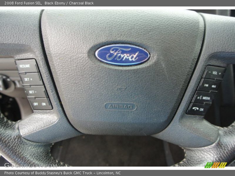 Black Ebony / Charcoal Black 2008 Ford Fusion SEL