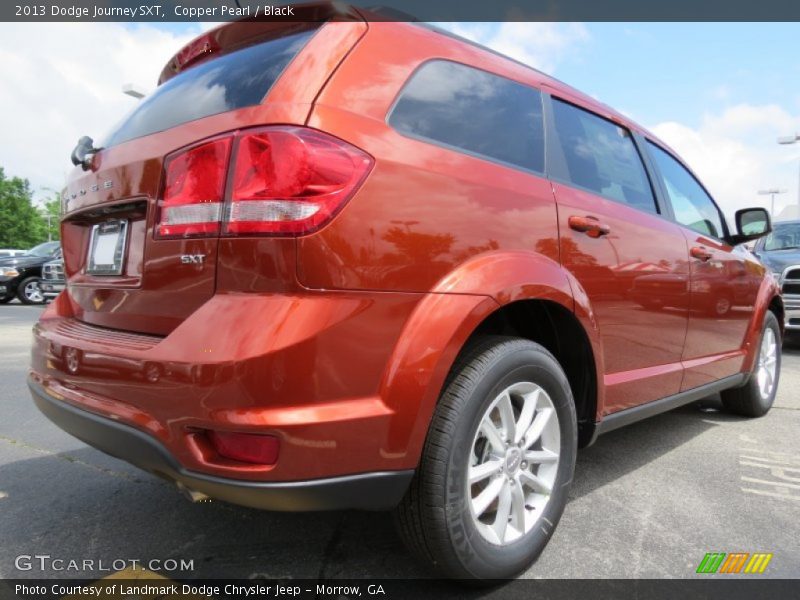 Copper Pearl / Black 2013 Dodge Journey SXT