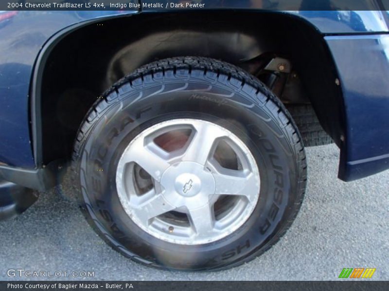Indigo Blue Metallic / Dark Pewter 2004 Chevrolet TrailBlazer LS 4x4