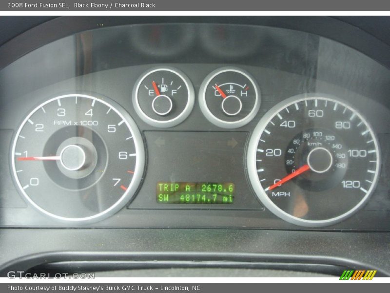 Black Ebony / Charcoal Black 2008 Ford Fusion SEL