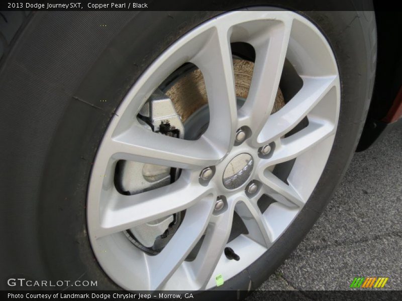 Copper Pearl / Black 2013 Dodge Journey SXT