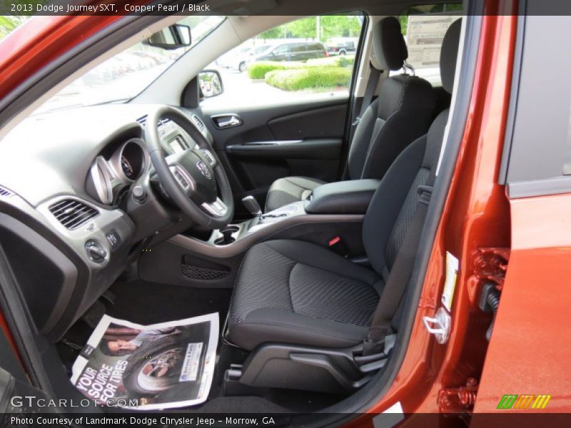 Copper Pearl / Black 2013 Dodge Journey SXT
