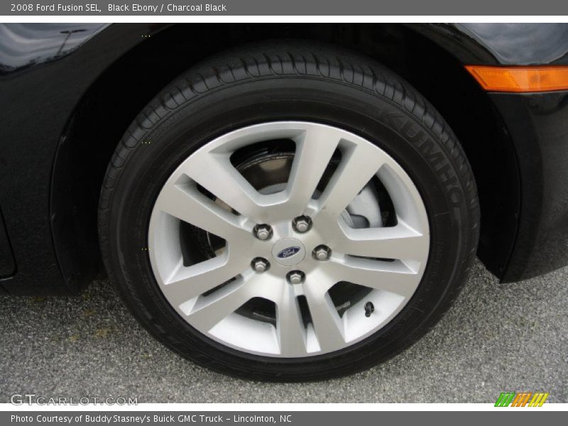 Black Ebony / Charcoal Black 2008 Ford Fusion SEL