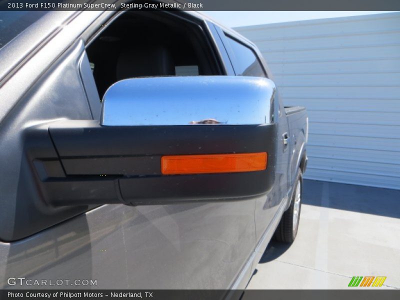 Sterling Gray Metallic / Black 2013 Ford F150 Platinum SuperCrew