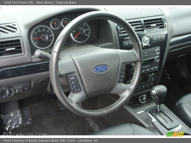 Dashboard of 2008 Fusion SEL