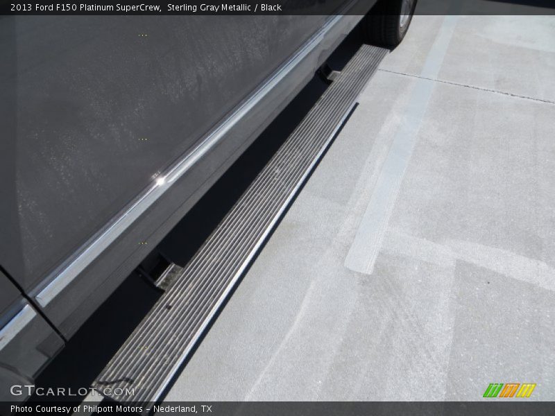 Sterling Gray Metallic / Black 2013 Ford F150 Platinum SuperCrew