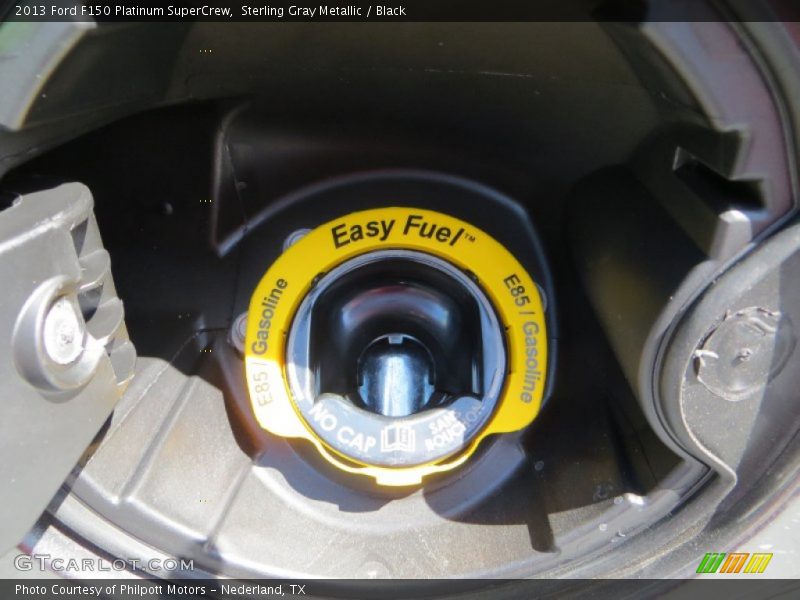Sterling Gray Metallic / Black 2013 Ford F150 Platinum SuperCrew