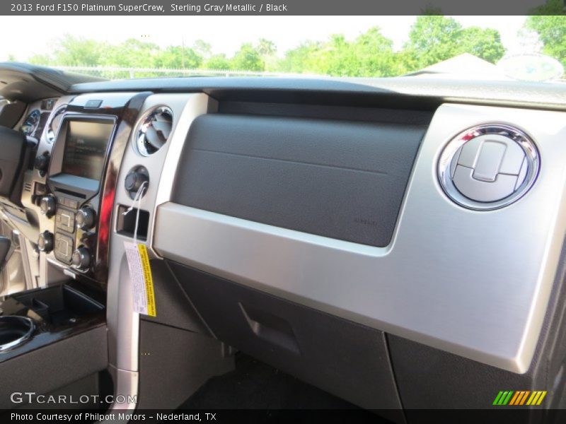Sterling Gray Metallic / Black 2013 Ford F150 Platinum SuperCrew