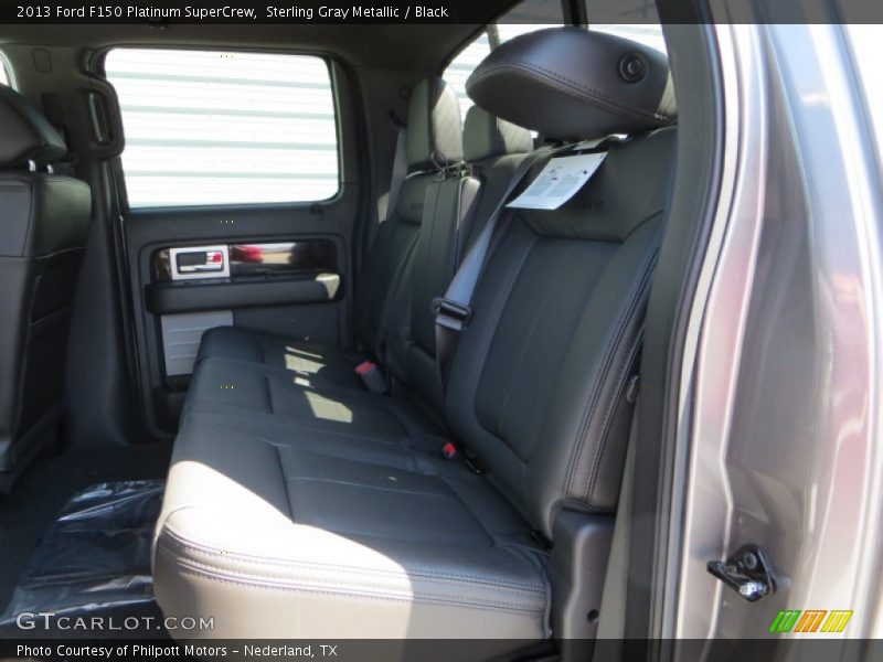 Sterling Gray Metallic / Black 2013 Ford F150 Platinum SuperCrew