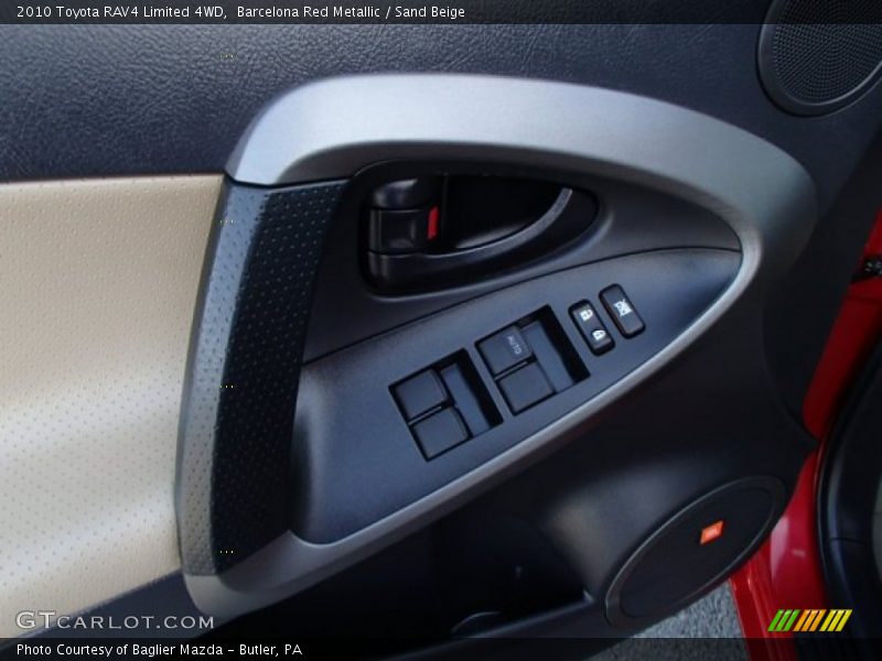 Barcelona Red Metallic / Sand Beige 2010 Toyota RAV4 Limited 4WD