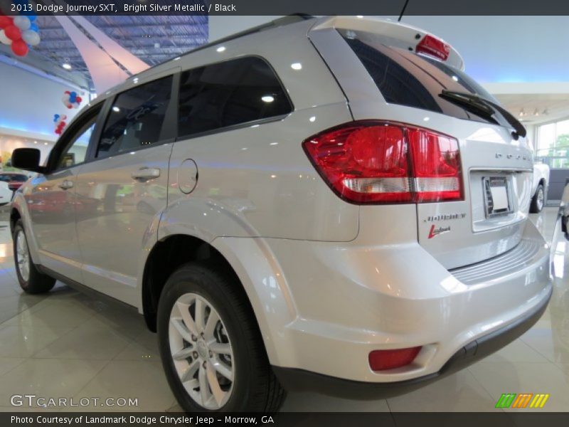 Bright Silver Metallic / Black 2013 Dodge Journey SXT