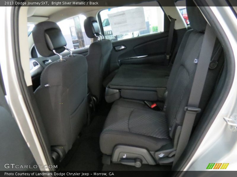 Bright Silver Metallic / Black 2013 Dodge Journey SXT